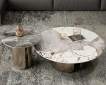 BÀN TRÀ SOFA ĐÔI TRÒN - TS0002
