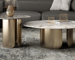 BÀN TRÀ SOFA ĐÔI TRÒN - TS0002