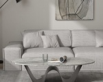 BÀN TRÀ SOFA ELIP - TAP TRÒN CHỮ W - TS0007
