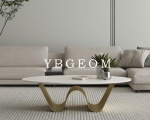 BÀN TRÀ SOFA ELIP - TAP TRÒN CHỮ W - TS0007