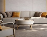 BÀN TRÀ SOFA TRÒN - HỘC TỦ - TS0008