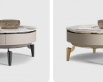 BÀN TRÀ SOFA TRÒN - HỘC TỦ - TS0008