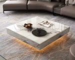BÀN TRÀ SOFA MẶT ĐÁ GHÉP HÌNH CHỮ NHẬT - HÌNH VUÔNG - TS0009