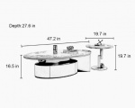 BÀN TRÀ SOFA ELIP - TAP TRÒN - HỘC TỦ - TS0011