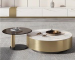 BÀN TRÀ SOFA ĐÔI TRÒN - TS0014