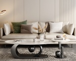 BÀN TRÀ SOFA ELIP - TÁP TRÒN - TS0016