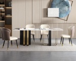 BÀN ĂN MẶT ĐÁ CERAMIC - TD0002