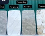 So sánh bàn ăn mặt đá cẩm thạch và bàn ăn mặt đá Ceramic (đá phiến)