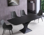 BÀN ĂN MẶT ĐÁ CERAMIC - CHÂN TRỤ Y - TD0005