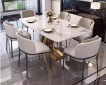 BÀN ĂN MẶT ĐÁ CERAMIC - TD0008