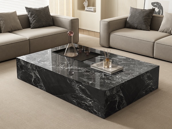 BÀN TRÀ SOFA MẶT ĐÁ GHÉP HÌNH CHỮ NHẬT - HÌNH VUÔNG - TS0009