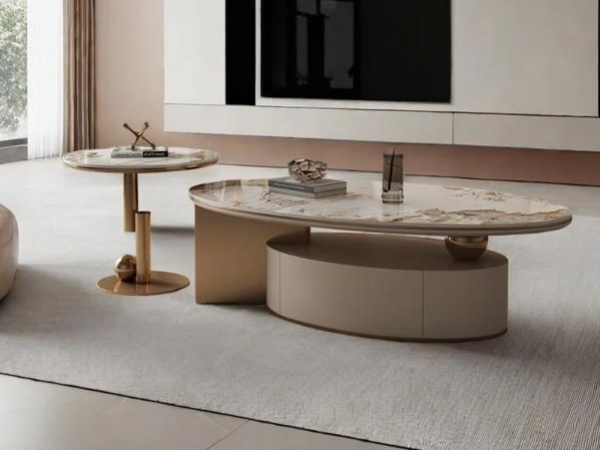 BÀN TRÀ SOFA ELIP - TAP TRÒN - HỘC TỦ - TS0011