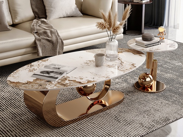 BÀN TRÀ SOFA ELIP - TÁP TRÒN - TS0016